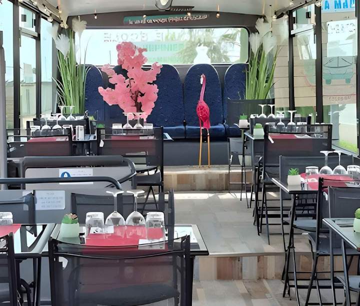 Restaurant cadre insolite Hyères