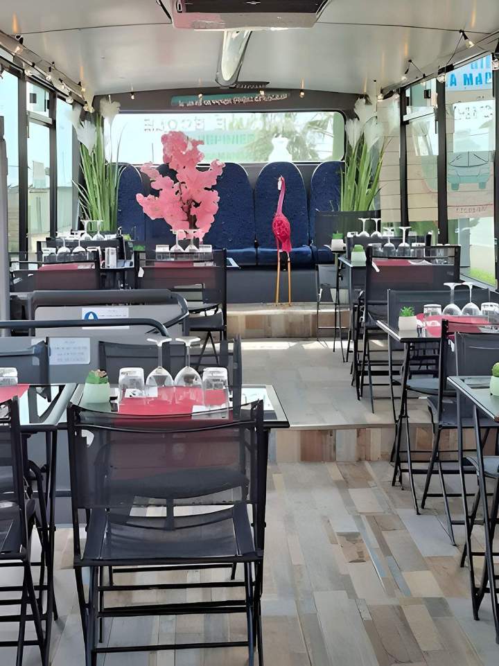 Interieur restaurant Hyères