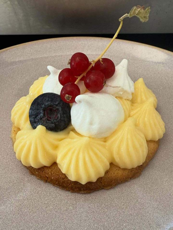 Tarte au citron destructuree Hyères