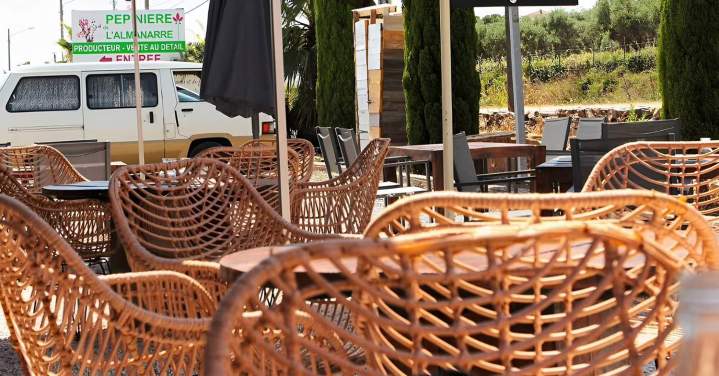 Terrasse restaurant Hyères